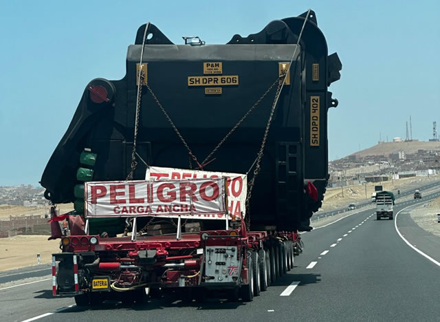 empresa transporte carga pesada lima