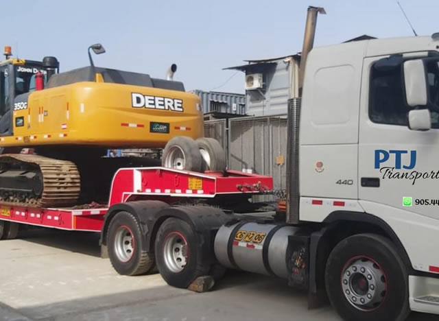 empresa transporte carga pesada
